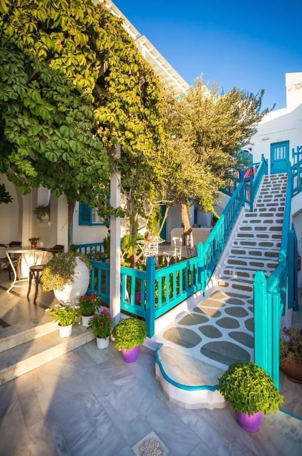 Pension Marias Bed & Breakfast Mykonos Town Bagian luar foto