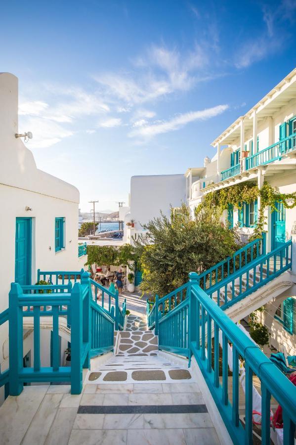 Pension Marias Bed & Breakfast Mykonos Town Bagian luar foto